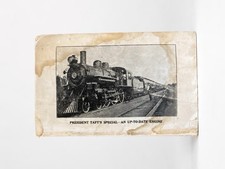 1910 'President Taft's Special' Train Booklet picture