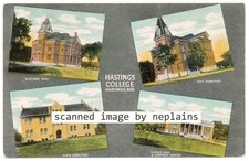 Hastings, Nebraska - Hastings College, Halls, Dorms, Science, Library - ca.1910 picture
