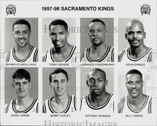 1997 Press Photo Sacramento Kings Basketball Player Headshots - srs01087 picture
