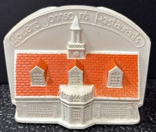 Vtg 60s Howard Johnson's Restaurant Motel Replica Advertising Plastic Coin Bank picture