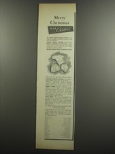 1953 Carter's Boxers, Briefs and T-shirts Ad - Merry Christmas a la Carter's picture