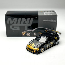 1:64 GR86 LB #24 Black Mini GT Diecast Model Car Alloy JDM Collectible picture