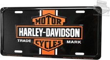 Harley Davidson Vintage Classic Logo License Plate picture