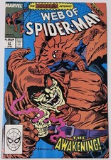 Buy 2 Get 2 Free (CHECK PROMO) Web of Spider-Man #47 1989 (NM+) Comic Book picture