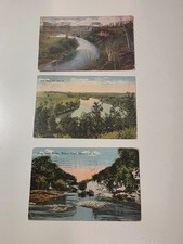 3 Used Antique Iowa Postcards - Decorah 1919/Iowa City 1919/Mason City 1917 picture