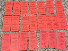 1990-1991 AMERICAN STAMP DEALERS ASSN PORTLAND INPEX LOT OF 22 SHOW PAMPHLETS picture