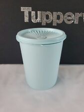 Tupperware Servalier Canister 5 Cup Light Teal Green New picture