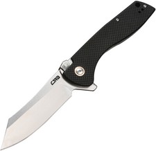 CJRB Kicker Recoil Lock Black G10 Folding D2 Steel Pocket Knife 1915BK picture