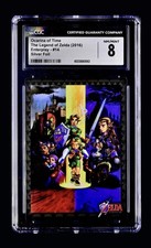 2016 Legend Of Zelda Enterplay Ocarina Of Time 14 Holo Silver Foil PSA 8 NM/MINT picture