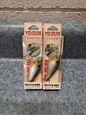 2 Vintage Yo Zuri Rattl'n Vibe Lipless Crankbait 2 1/2