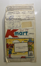 Vtg 1979 Kmart Photograph Developing Envelope Goof Proof Kids Film History USA picture