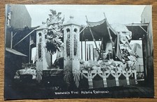 1911 Astoria Oregon Centennial Parade Wallulah Tribe Parade Float RPPC Postcard picture