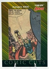 Fleer 2022 Fleer Ultra Avengers Comic Cuts CC-AVG200 Avengers (Thor) #200 04/15 picture