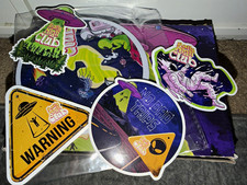 Daily High Club UFO Smoking Accessory Set in Box w/ Stickers picture