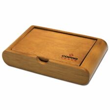 Copag Wooden Storage Box for 2 Decks Playing Cards Poker Bridge New picture