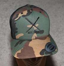 Authentic US Navy SEAL Team Ten ST10 Woodland M81 NSW SOF Unit Ballcap Hat picture