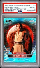 2024 TOPPS STAR WARS HYPERSPACE #57 OBI-WAN KENOBI 147/199 PSA 10 picture