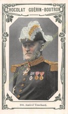 Chromo trade card Photo CHARLES PHILIPPE TOUCHARD 1870 1913 picture