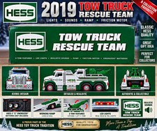 2019 Hess Tow Truck Rescue Team NEW In Box Lights Sounds Collector Toy Truck picture