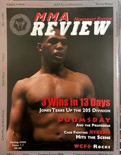 Jon Jones Pre-UFC Rookie Card Insert MMAPHOTO MAGAZINES 2009 picture