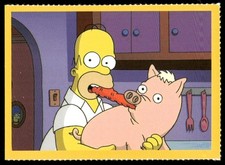 The Simpsons Movie 2007 Boston Globe Cartoon Card (NM) picture