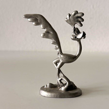 Warner Bros. Looney Tunes Road Runner Metal Figurine Vintage 1996 picture