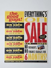 The Good Guys November 1998 Electronics Sale Circular Sony Canon Palm Ad picture