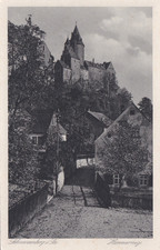 1900 Postcard German Empire Schwarzenberg Saxony Hammerweg Cityscape Excellent picture