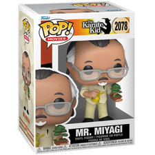 Mr. Miyagi with Bonsai Tree Funko POP Karate Kid #2078 + Protector *PRE-ORDER* picture