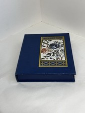 Vintage Blue Floral Boxed Stationery Set Writing Paper Envelopes Letter Set picture