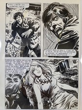 Hallucinations: Abandon All Hope Original Comic Art 1973 🔥🔥🔥 Horror Published picture