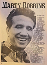 1988 Country Singer Marty Robbins picture