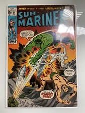 SUB-MARINER #34 1971 PRELUDE TO 1ST DEFENDERS MARVEL COMICS picture