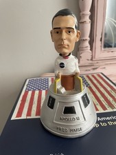 FRED HAISE APOLLO 13 LMP ASTRONAUT SIGNED AUTO LIMITED BOBBLEHEAD FIGURINE JSA  picture