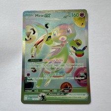Pokémon TCG futuristic Mew ex 158/128 30th celebration NM picture