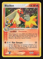 English MP Blaziken 3/109 RS Reverse Holofoil Pokemon EX Ruby and Sapphire picture