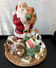 1988 United Design Legend of Santa Claus Load 'Em Up Figurine VTG 1307/7500 picture