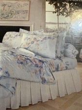 Vintage 80's Springmaid Double Sheet Set Flat-Fitted & 2 Pillowcases picture