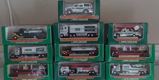 Hess Mini Truck Collection Lot Of (10) 2000-2014 Complete, New In Box's  picture