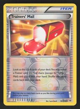 English LP Trainers' Mail 92/108 ROS Reverse Holofoil Pokemon XY - Roaring Skies picture