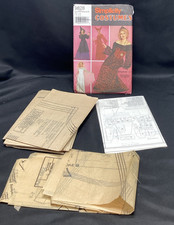 Vtg Sewing Pattern, Simplicity 9828 6-12 costume, Partially Cut - ships free picture