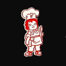 Campbell's Soup Kid  Vtg Novelty Magnet Rubber Advertise Fridge  '70s picture