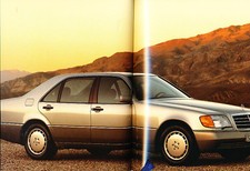 1992 Mercedes Benz 320SEL 500SE 600 Aus Sales Brochure picture