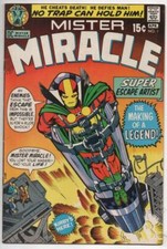 MISTER MIRACLE #1 2 3 4 5 6-25, Signed by Jack Kirby, 4th World 1971, 1-25 set picture