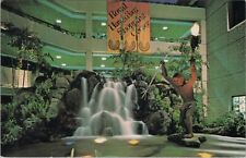 Royal Hawaiian Shopping Center Waterfall Spear Fishing Sculpture Waikiki HI G572 picture