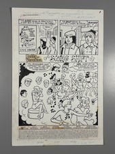 Betty and Veronica Original Comic Art Dan DeCarlo Archie and Friends #37 1999 picture