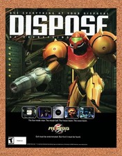 2002 Metroid Prime GameCube Original Advertisement / Retro Promo v1 picture