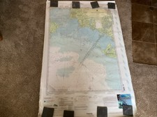Sea Captain's Charts, 7 Large Prints Maps Louisiana, Mississippi River, 3x5 ft picture