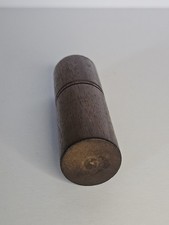 MUST SEE WWII German Wooden Sewing Kit Needle Case Holder Military Souvenir 3.5