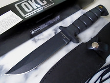OKC Ontario Quartermaster Combat Fixed Blade Knife 1095CS Full Tang SP17 8425 picture